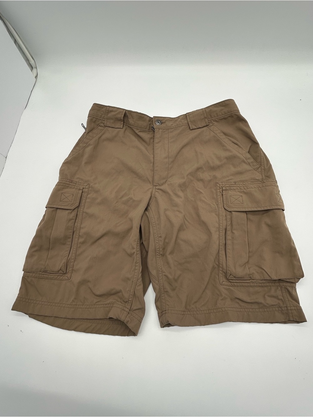 Duluth Trading Co Duluth Flex Dry On The Fly Cargo Shorts L